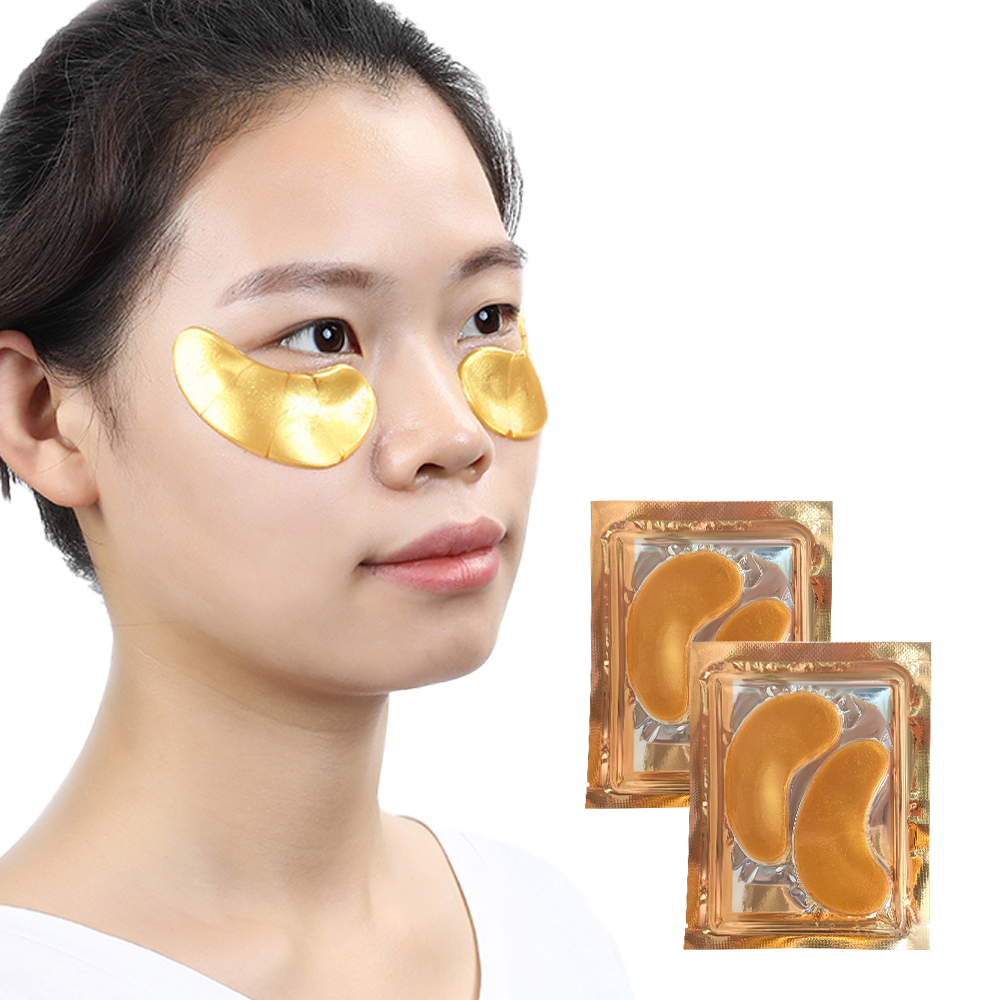 Private Label Collagen Gold Eye Mask Moisture Eye Skin Gel Eye Patches for Dark Circles