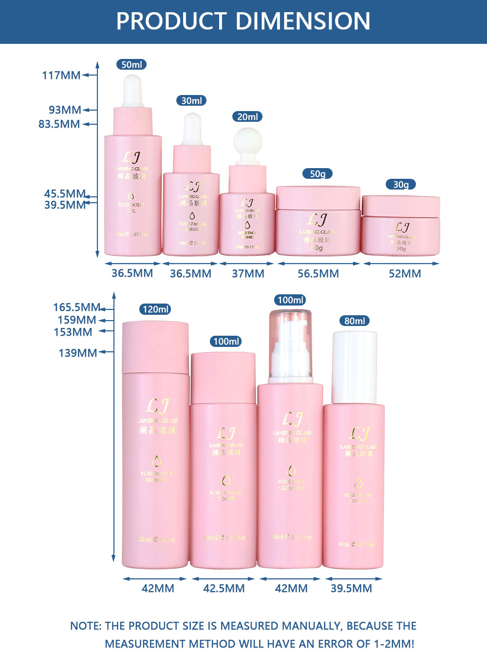 Cosmetic Bottle Set Highlight 2