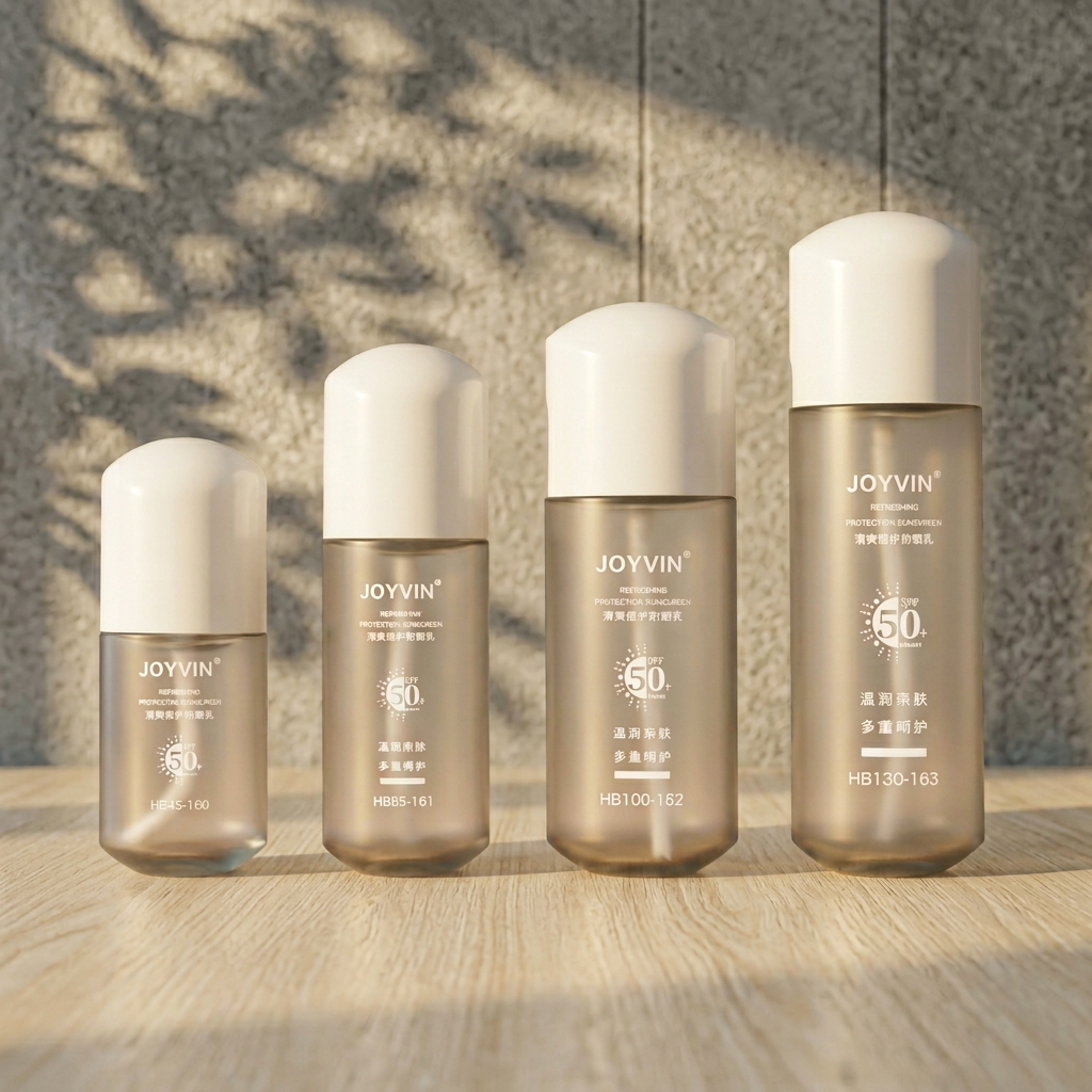 Premium Matte PETG Plastic Skincare Bottle Set Empty Toner Lotion Custom Printed Luxury Skincare Premium Lotion Bottle