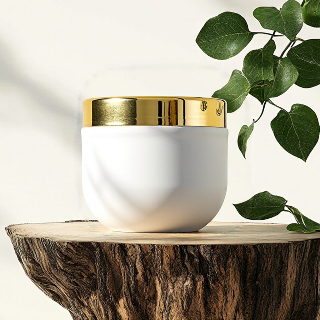 1000g Eco-Conscious Recyclable Material Cream Vessel Private Label Cosmetic Cream Container Hot Sale