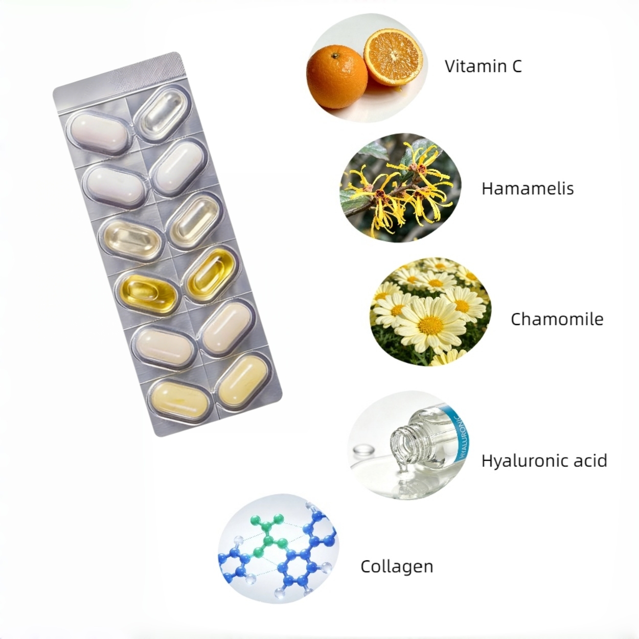 Day And Night Travel Skincare Set Precision Dosing Capsules Portable Facial Cleansing Toner Serum Travel Beauty