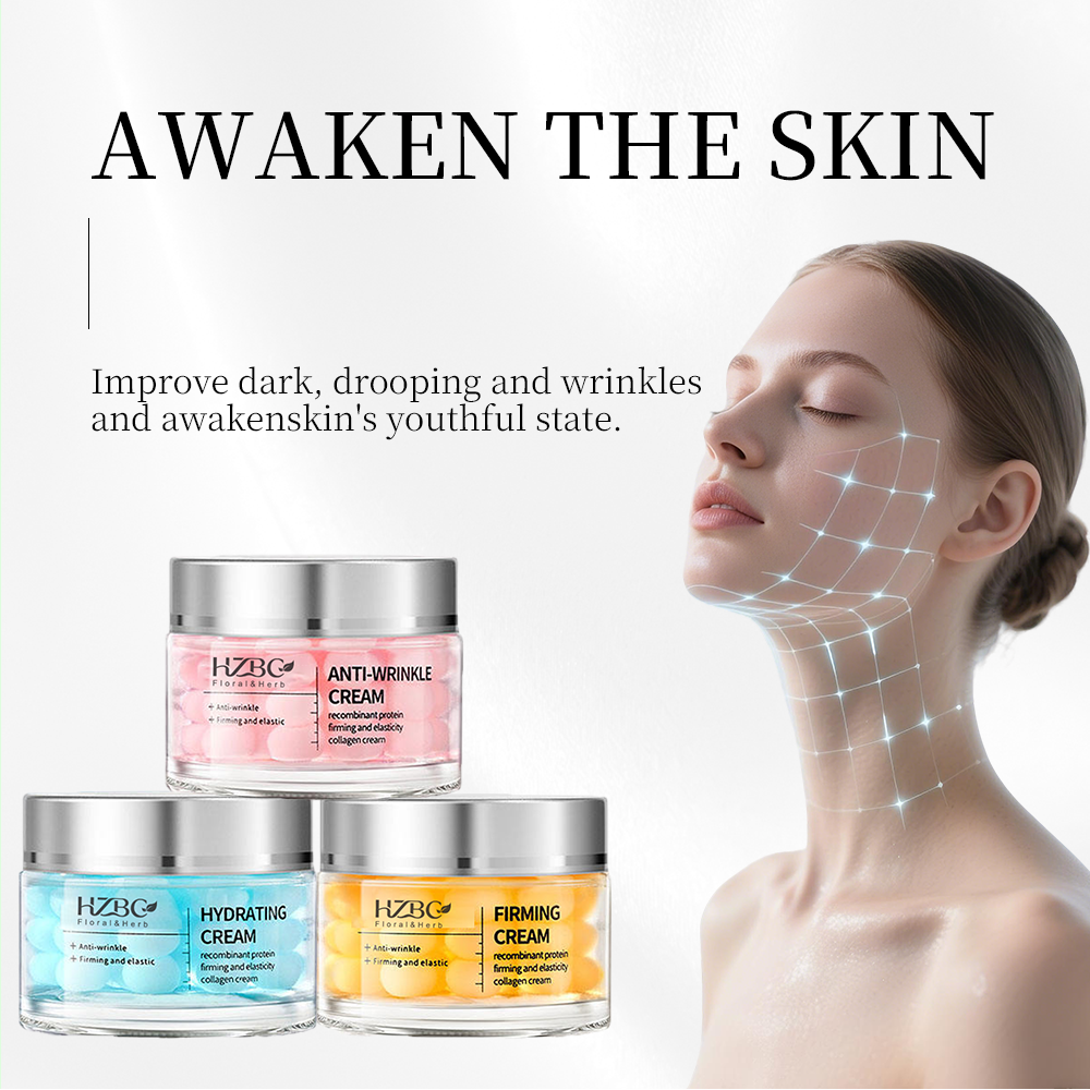 Custom Face Cream Set Anti-wrinkle Whitening Firming Collagen Niacinamide Anti-Aging Uneven Skin Tone Glow Hydration Unisex