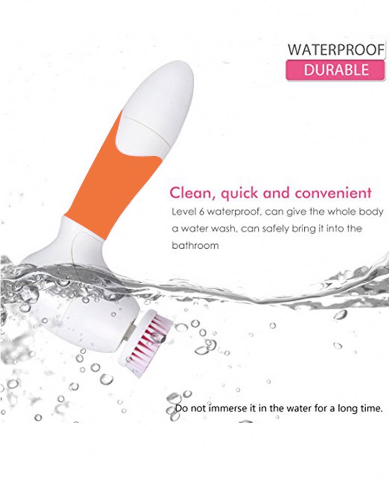 Facial Cleansing Brush Face Scrubber Exfoliator Wash Cleansing Exfoliating Powered Electric Brushes Spin Cleanser Cleaning Scrub