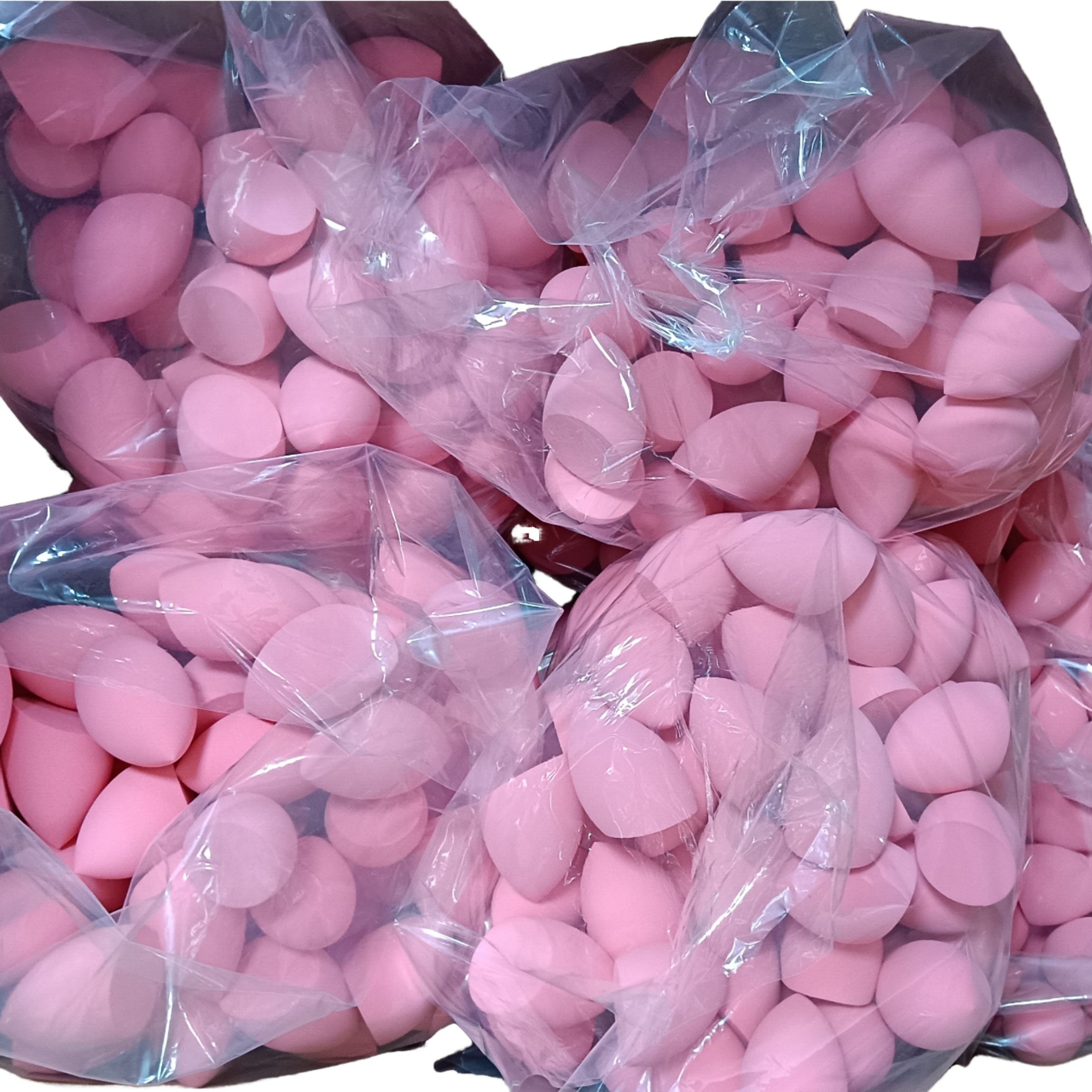 Hot Selling New 3D Colourful No-Latex Free Custom Logo Beauty Makeup Blending Sponges For Dry Wet Use Box