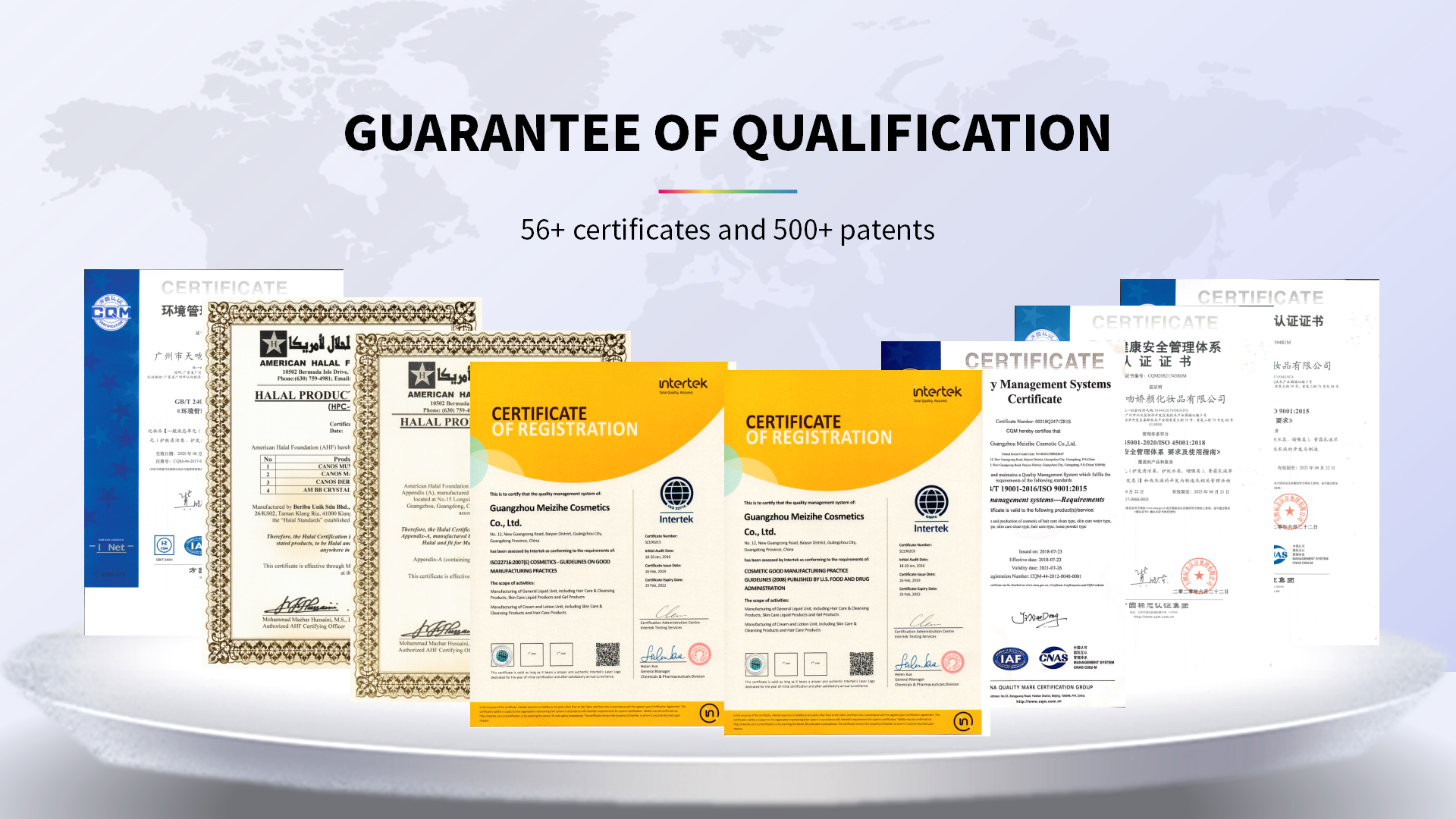 Certificates