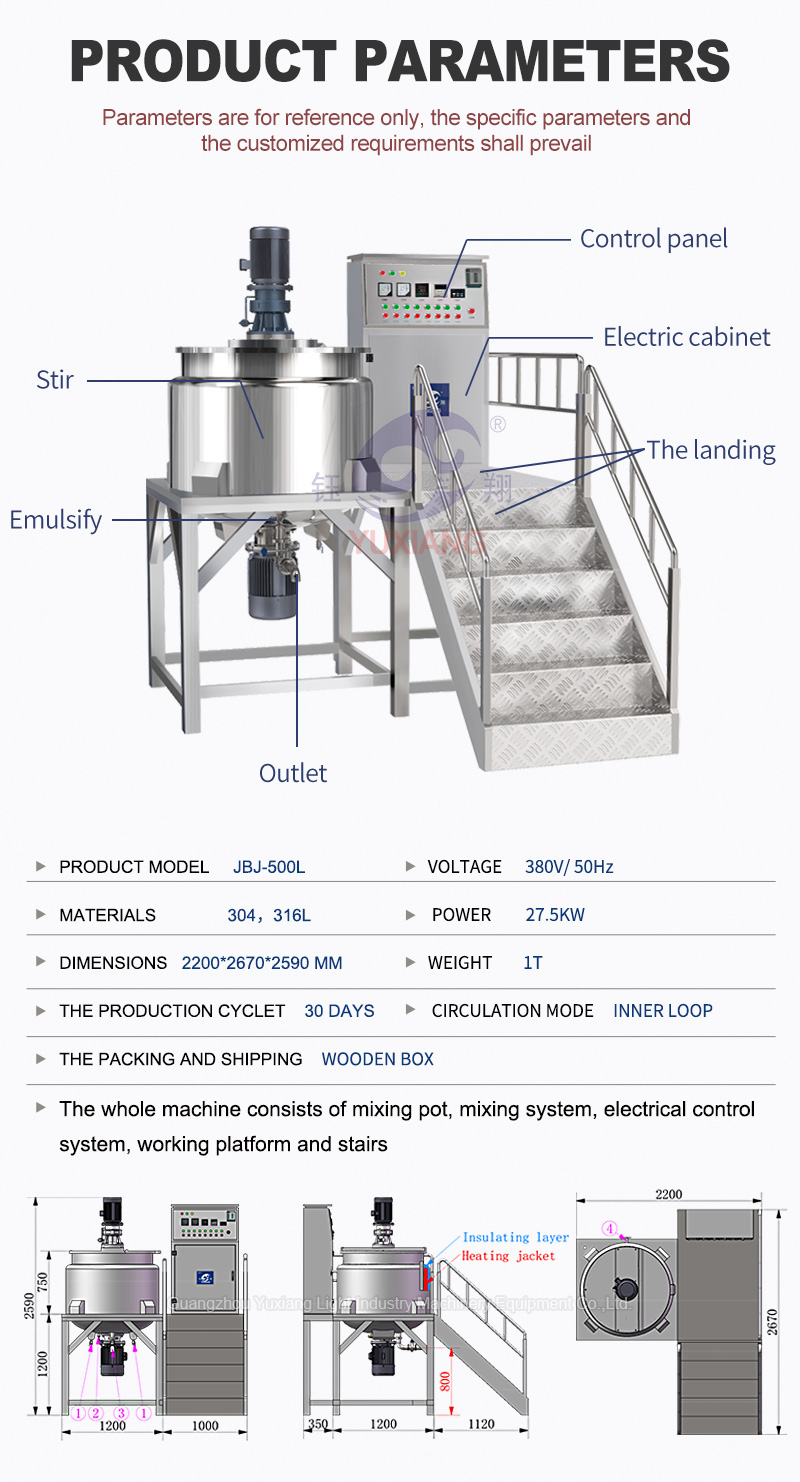 Automatic Liquid Detergent Production Line Detail 3