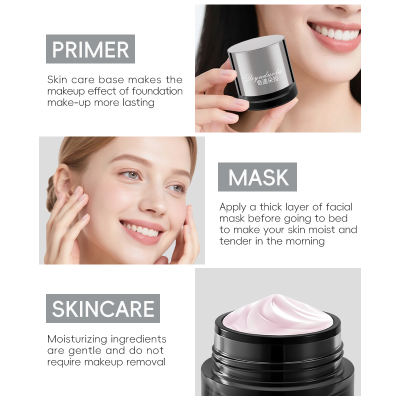 OEM ODM Cosmetics Manufacturer Moisturizing Base Makeup Brightening Hydrating Foundation Face Primer