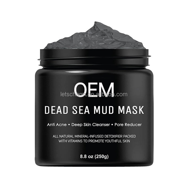 Ls128 OEM/ODM Private Label Carbonated Clay Mask - Anti-Aging Moisturizing Repairing Skincare