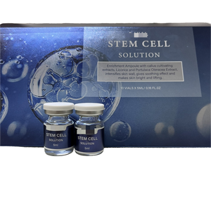 Women's Hyaluronic Acid Anti-Aging Serum Smooth Dry &amp; Rough Skin Solution with Ampoule Salon Use Face Liquid Skincare