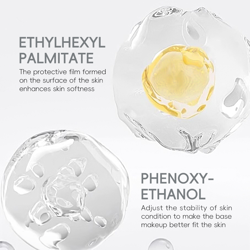 OEM ODM Cosmetics Manufacturer Moisturizing Base Makeup Brightening Hydrating Foundation Face Primer