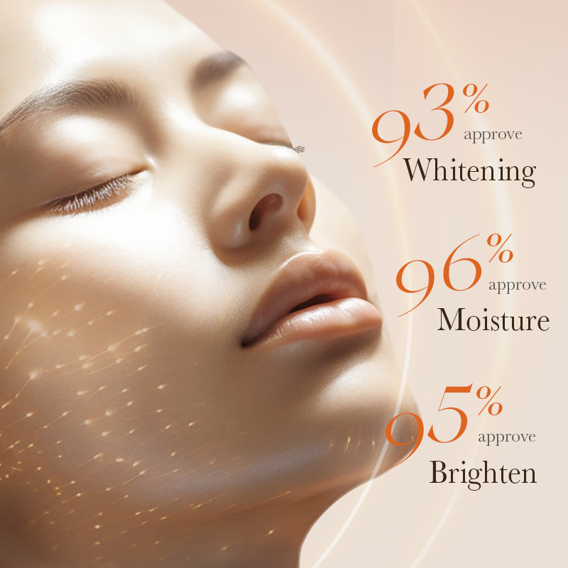 SADOER OEM Private Label Multi-Effect Repair Beauty Kit Korea Whitening Brightening Vitamin C Skin Care Set