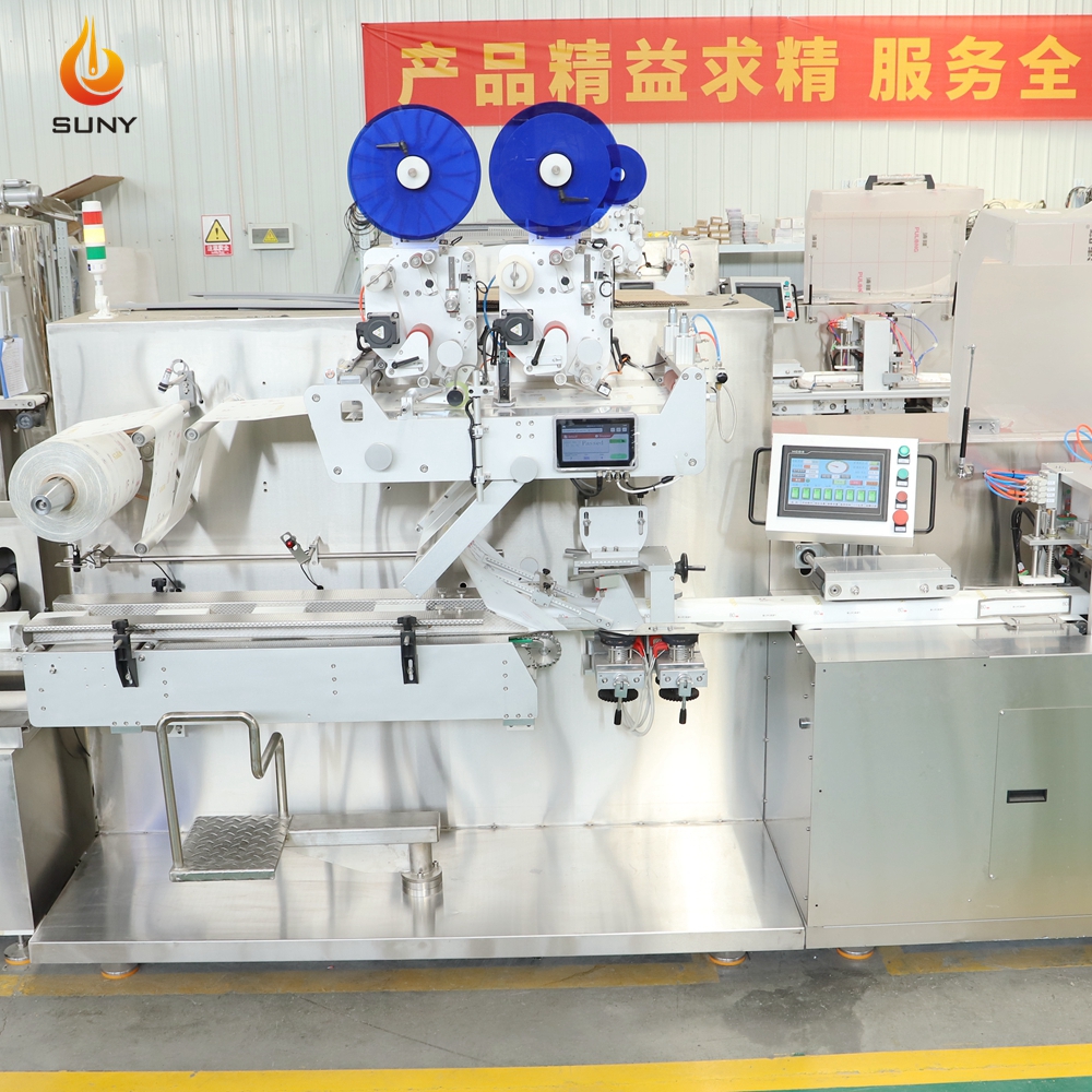 SUNY GROUP Make-Up Cleansing Wipes Production Line for Face Eyes and Lips Wet Towels Alcohol Free Machine Price