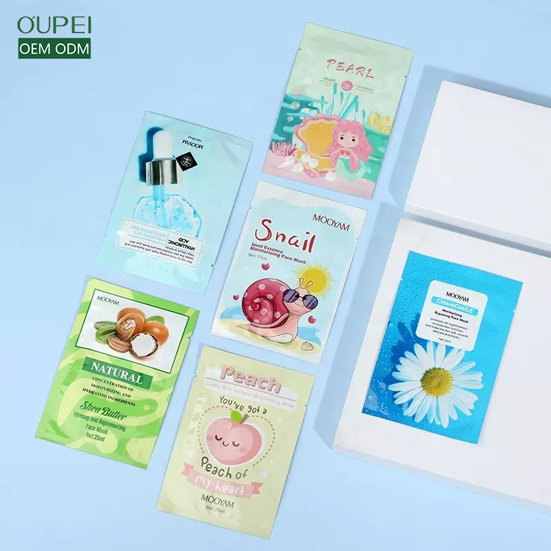 Factory Wholesale OEM Facial Mask Product Essence Fruit Plant Whitening Moisturizing Nourishing Korean Beauty Face Sheet Mask