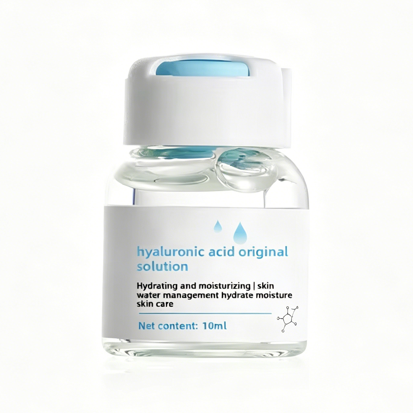 Hyaluronic Acid Original For 10ml Moisturizing Oil-Control Hydrating Soothing Softening Skin For Face Beauty Salons