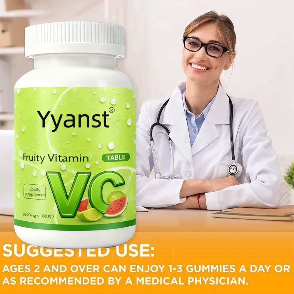 OEM/ODM Adult Fruity Multivitamin Tablets with Immune Support Beauty Benefits Detox &amp; Energy Custom Packaging