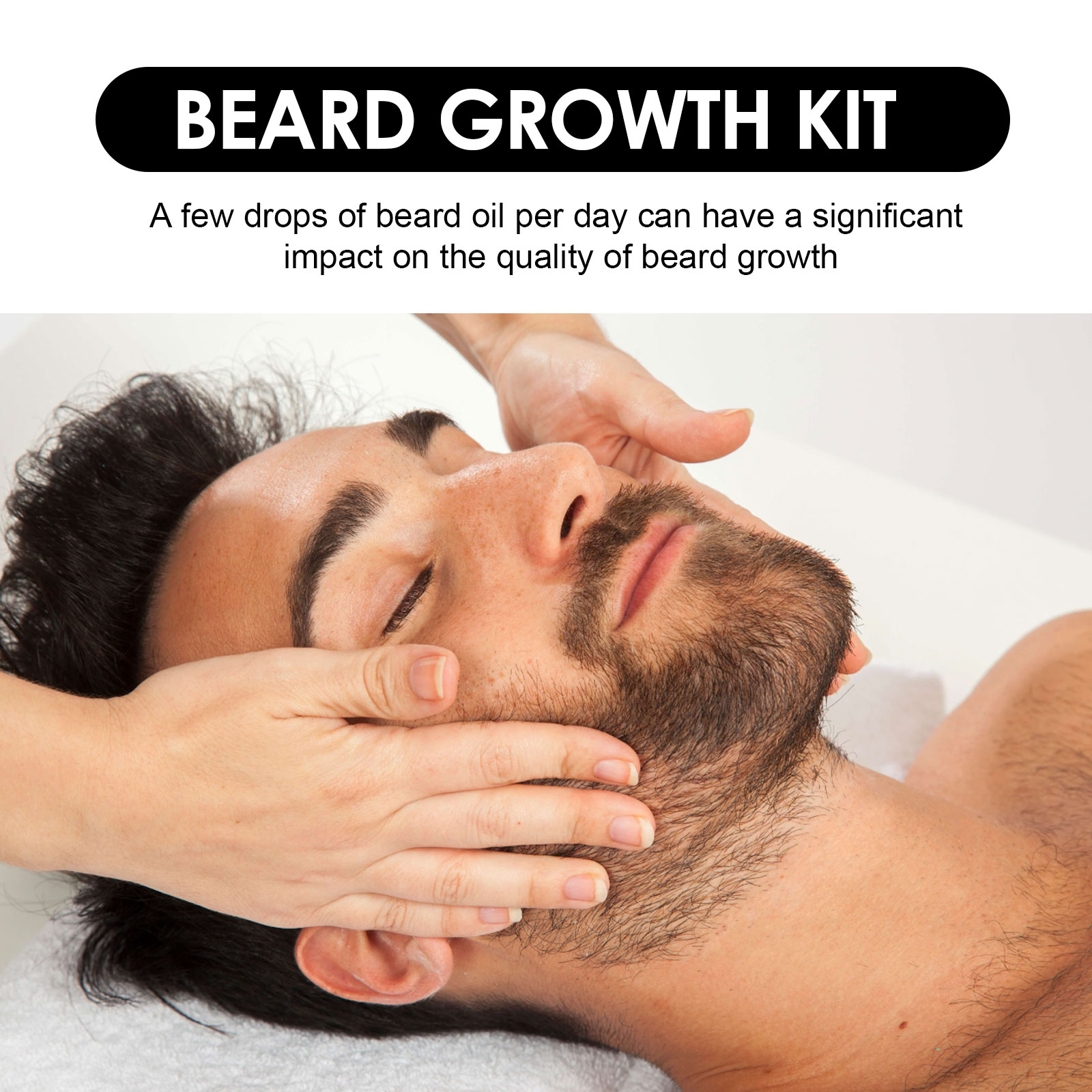 East Moon Facial Care Essence Set Men's Facial Care Hair Nourishing Beard Care