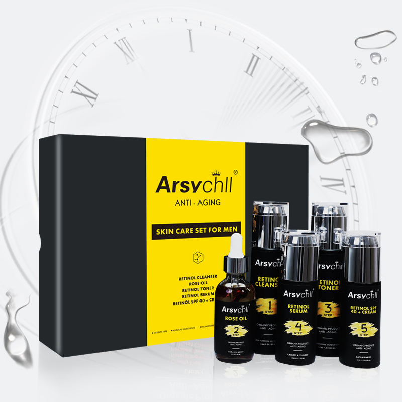 Men Skincare Moisturizing Anti Aging Organic Face Men's Skin Care Set Products
