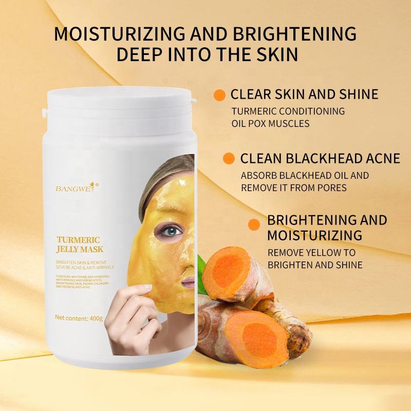 Low Moq Wholesale Spa Organic Face Masking Powder Moisturizing Glow Vitamin C Hydrating Facial Mask Crystal Gel Jelly Mask OEM