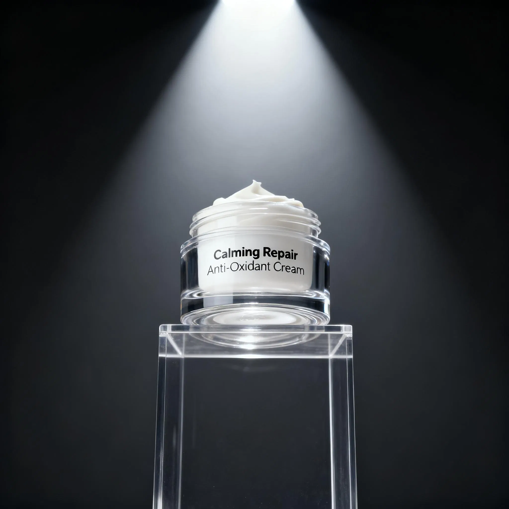 Natural Firming Face Cream with Blue Copper Peptide and Ergothioneine for Sensitive Skin and OEM Manufacturing