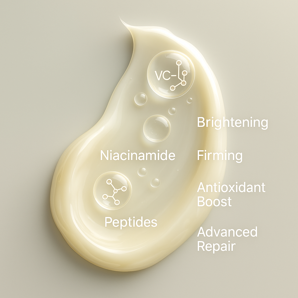 50ml Hyaluronic Acid And Vitamin C Face Cream Anti-Aging Moisturizer For Women, Day And Night Hydration