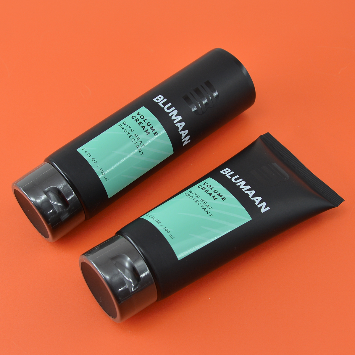 Factory Custom Empty 30ml 50ml 100ml 150ml 200ml 250ml3 Matte Black White Soft Hand Cream Facial Cleanser Cosmetic Plastic Tubes