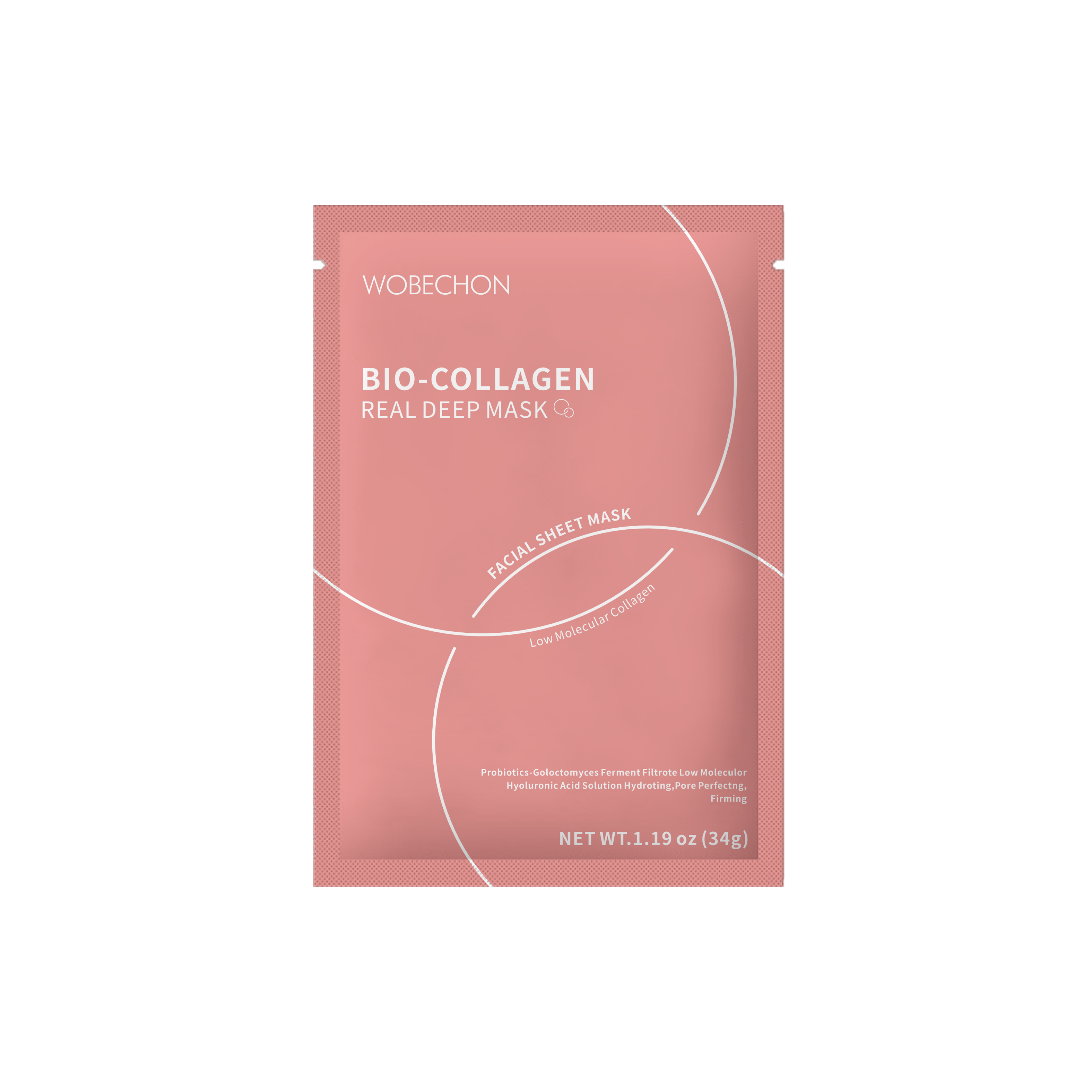 Bio-Collagen Real Deep Mask Facial Sheet Skin Care Wholesale Whitening Moisturizing Hydrating Home Use Anti-Age Organic All Skin