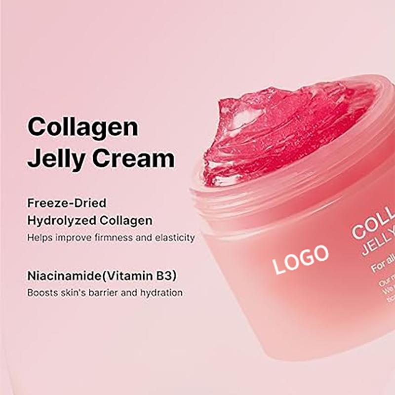 Private Label Hydrolyzed Collagen Jelly Cream Original Facial Cream Anti-aging Face Cream