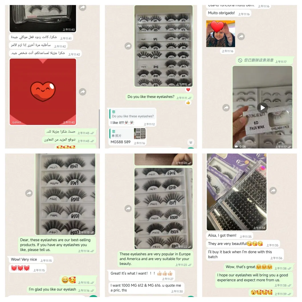رموش صناعية من الفرو الصناعي 3D رموش مزيفة مصنوعة يدويًا لمكياج العين رموش رقيقة من الفرو الصناعي رموش ناعمة من حرير كوري