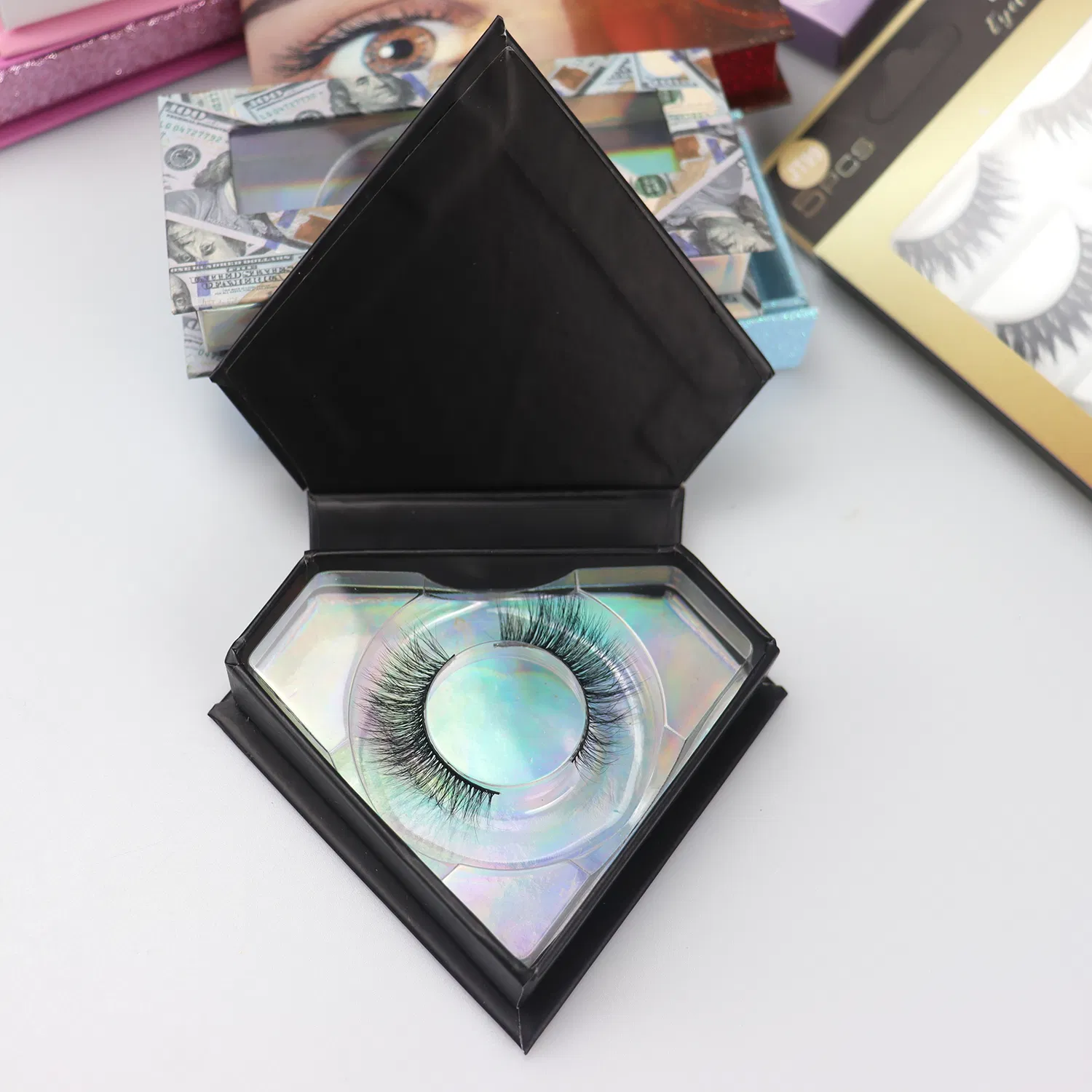 2023 أفضل مبيعًا 18mm 5D سعر مصنع رموش المنك مع تعبئة مخصصة منتج تجميل