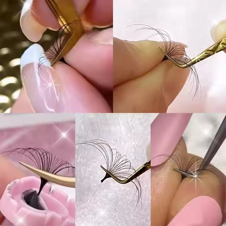صينية رموش سوداء غير لامعة لعيد الحب، صندوق رموش فردية بتصميم خاص، رموش كشمير مخصصة، تمديد رموش حجم مخصص