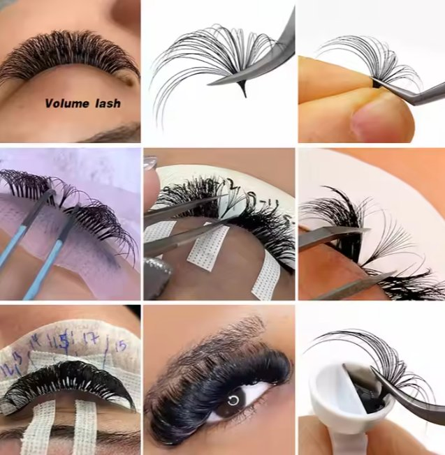 مخ Extensions رموش مينيك سوداء غير لامعة 0.03 0.05 0.07mm إمدادات تمديد الرموش من كاشمير مخملي داكن ناعم صناديق الرموش