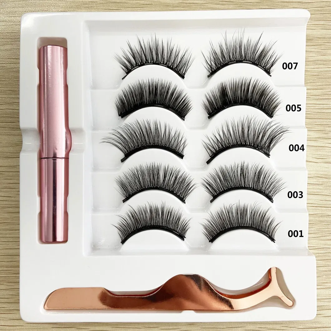 20PCS رموش ملونة فردية رموش مزيفة على شكل C
