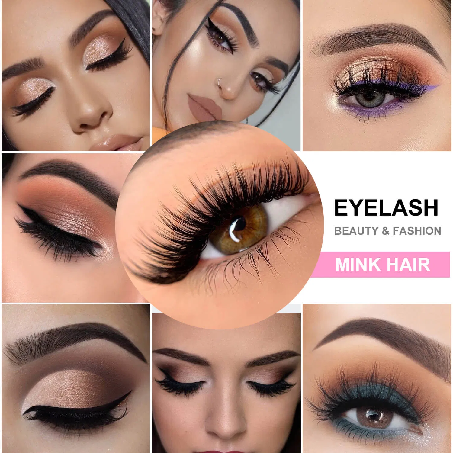 2024 وصول جديد رخيص رموش صناعية خفيفة الوزن من الفرو د Curl