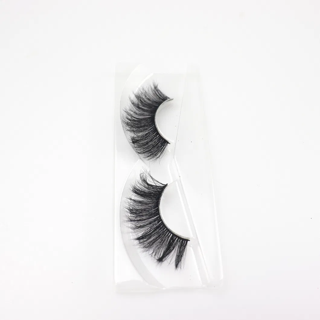 3D/5D/6D رموش صناعية فاخرة 25mm قابلة لإعادة الاستخدام مع صندوق مخصص