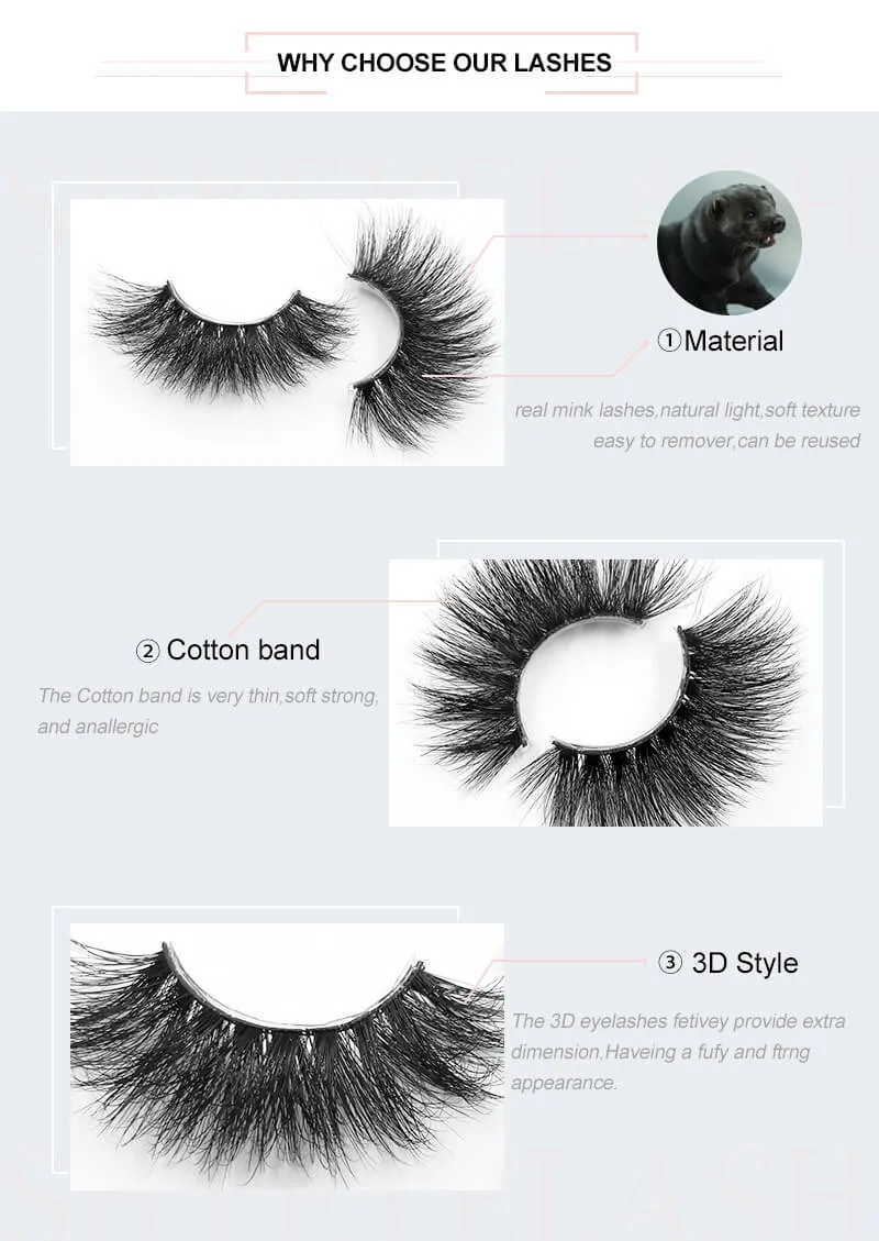 2024 وصول جديد رخيص رموش صناعية خفيفة الوزن من الفرو د Curl