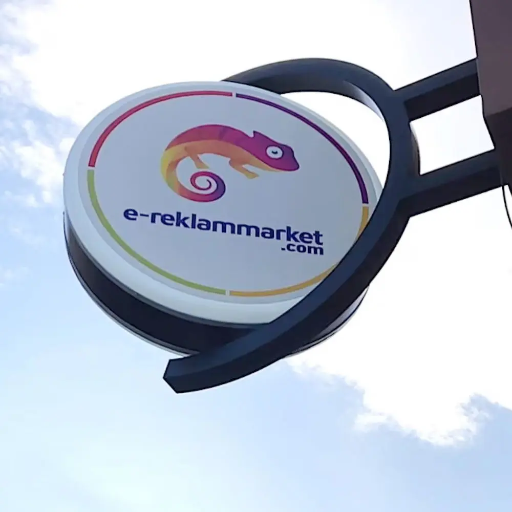 Custom 3D Illuminated Sign Letters 360° LED Lights 4 Side Advertising Signs Supplier, Factory