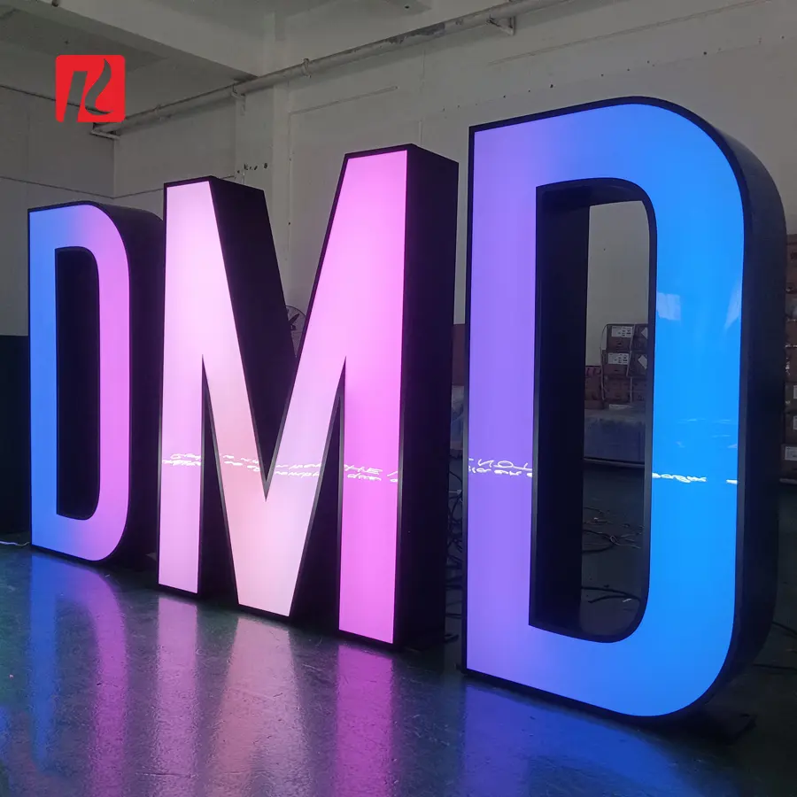 Custom Customized Large 3D Luminous Signs from China Suppliers - Eye-Catching Landmark Letters Factory Manufacturers, Factory