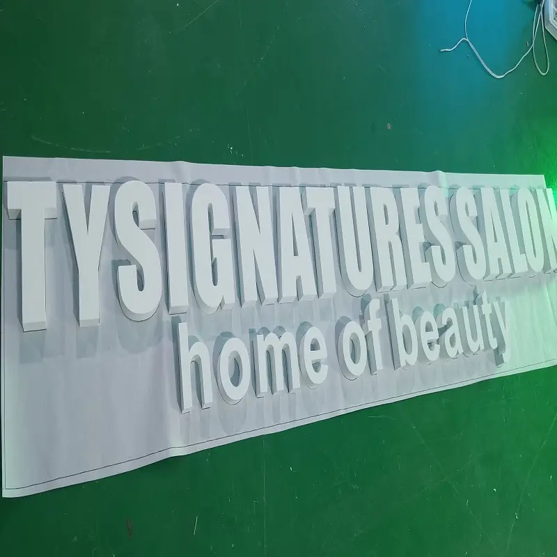 Custom Metal Letters Sign for Mall Storefront - China Suppliers & Factory 3D Lightweight Durable Design