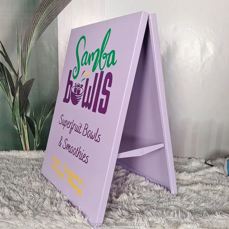 China Suppliers Factory Double-Sided A-Frame Sidewalk Signboard for Business Promotion and Advertising