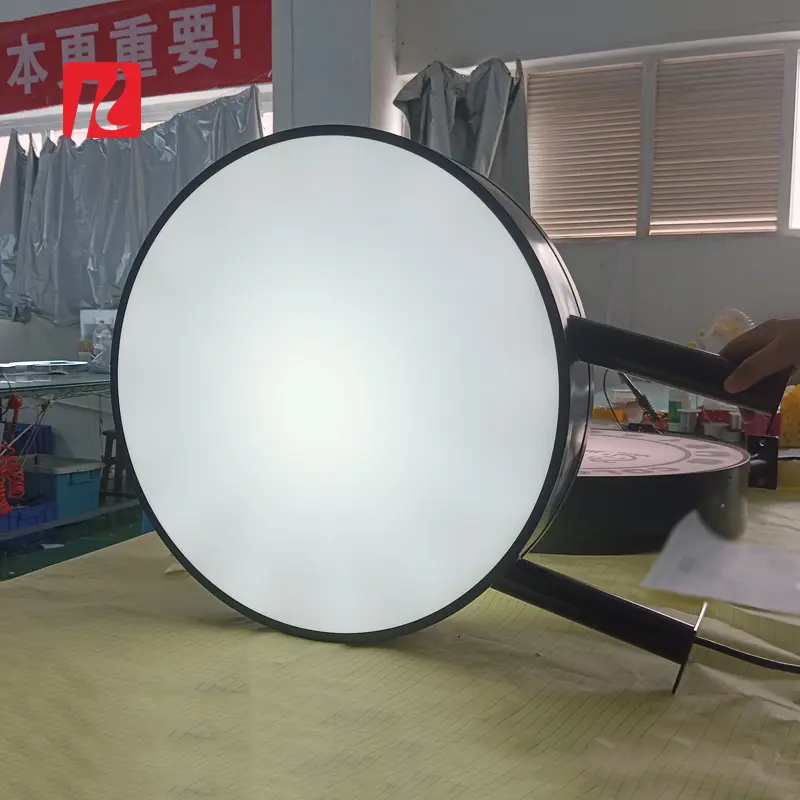 Custom Round LED Light Box from China Suppliers - Premium Indoor/Outdoor Advertising Sign by Factory