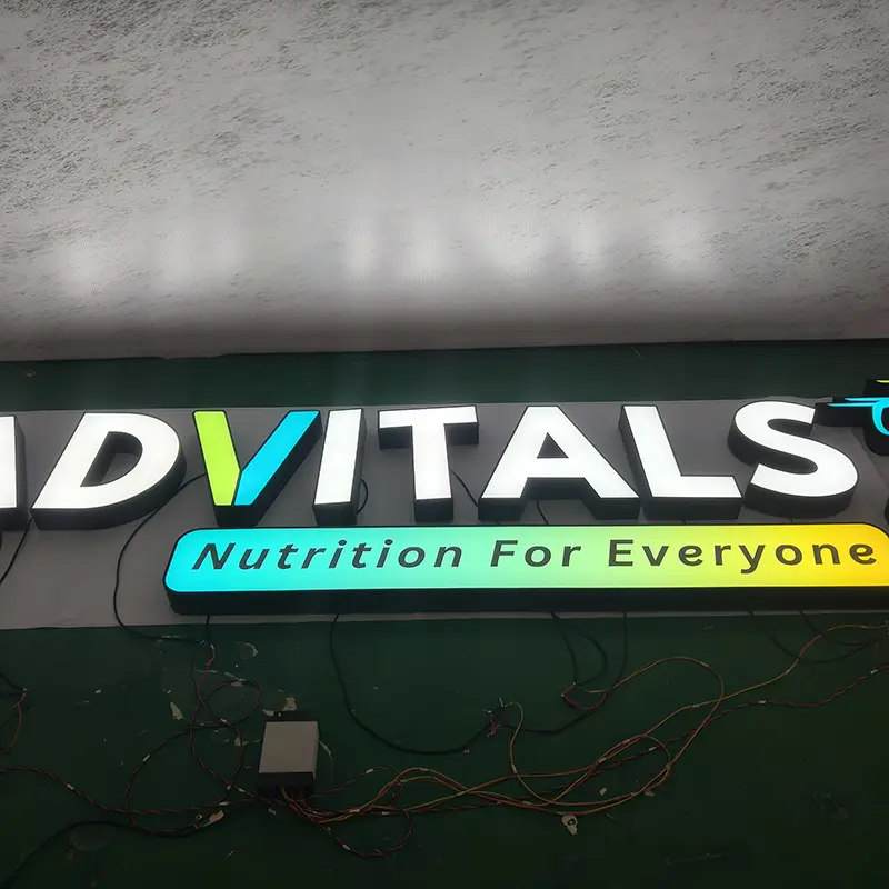 Custom Customized Stainless Steel Front Illuminated Letters Signage - Quality Solutions from China Suppliers and Factory Manufacturer, Factories
