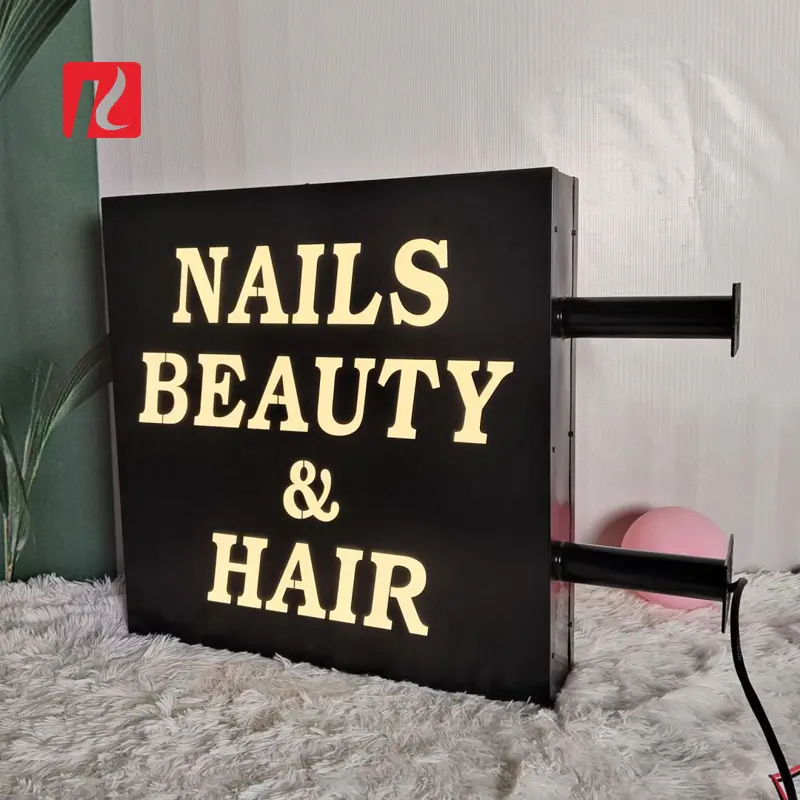 China Customized factory light box hotel logo sign storefront signage Supplier, Factory