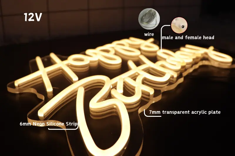 LED Neon Sign Details