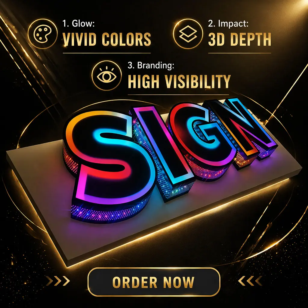 Custom Programmable RGB LED Sandwich Board Signs Detail 3