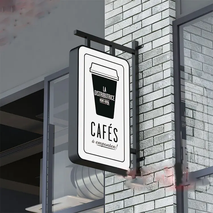 China Factory LED Advertising Light Box for Storefront Sign - Durable, Customizable from Top Suppliers