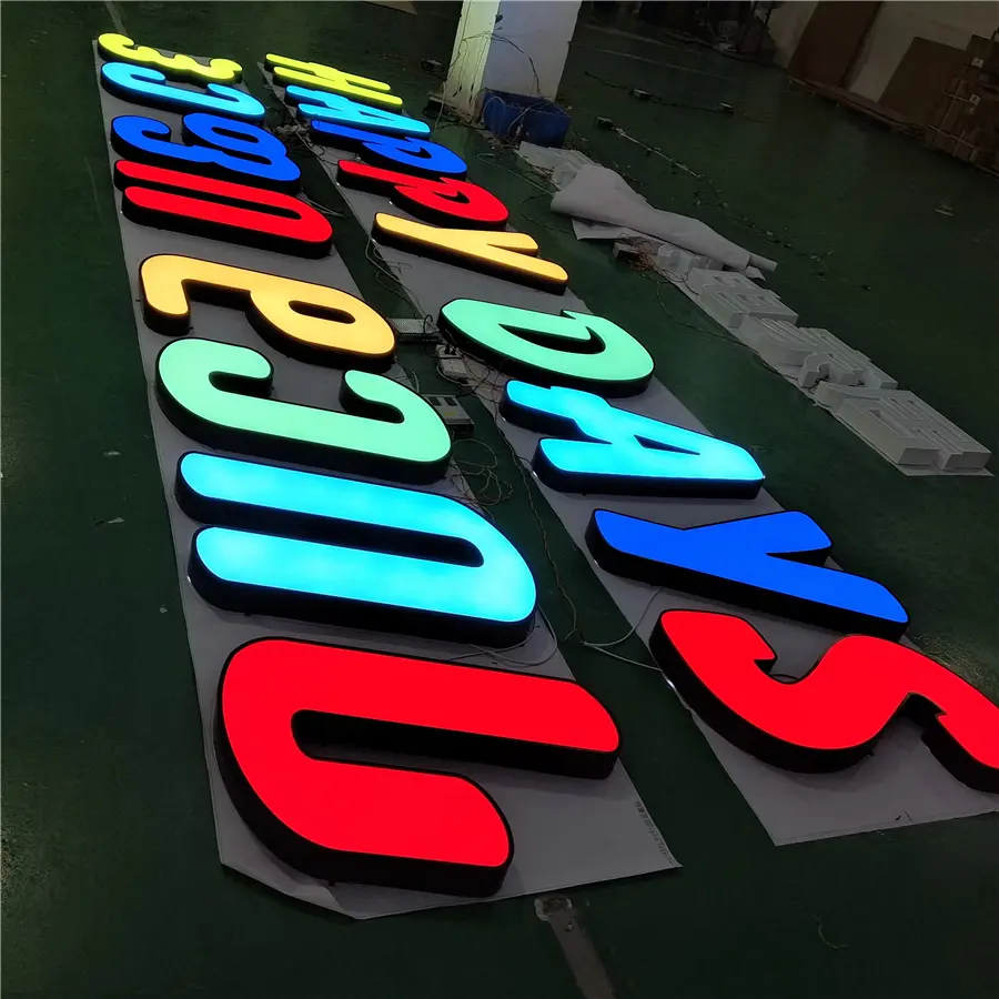 Custom LED Facelit Letters Sign for Business - China Suppliers & Factory for Storefronts and Events
