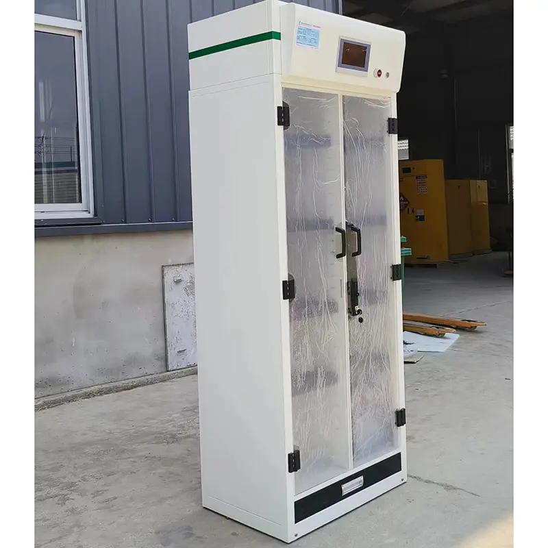 Gas-purified medicine cabinet front view