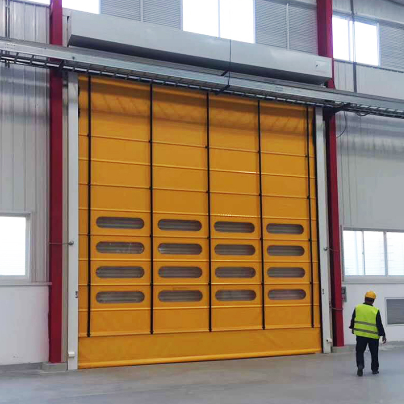 2024 New PVC High Speed Door Rolling up Door/ PVC High Speed Door Roller Shutter Door Cleanroom Door Lower Temperature Cold Room Door Price