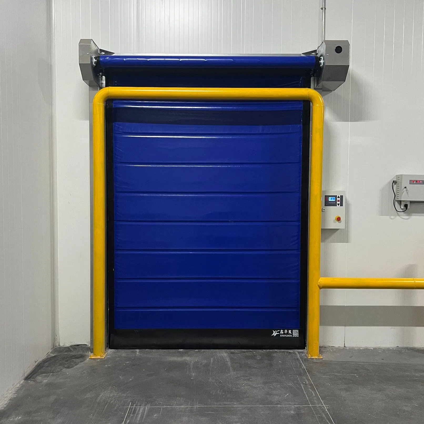 Industrial PVC Fabric Insulated Freezer Room Roller Doors High Speed Door PVC Door Roller Shutter Door Cold Storage Door Cold Room