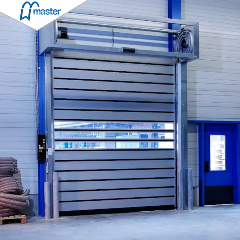 High Wind Resistance Aluminum High Speed Spiral Door